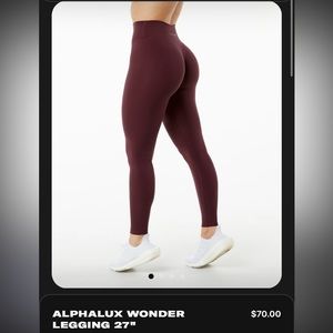 Alphalete Alphalux Wonder Legging - Small